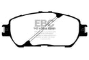 EBC 10 Toyota Sienna 2.7 Greenstuff Front Brake Pads-5