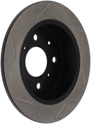 StopTech Power Slot Rear Left Rotor 90-01 Integra (exc. Type R) /all 93-00 Civic w rear disc/93-9-2