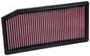 K&N 2019 Mercedes Benz E350 L4-2.0L F/I Replacement Drop In Air Filter-2