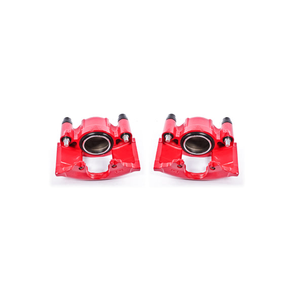 Power Stop 90-93 Cadillac Commercial Chassis Front Red Calipers w/o Brackets - Pair