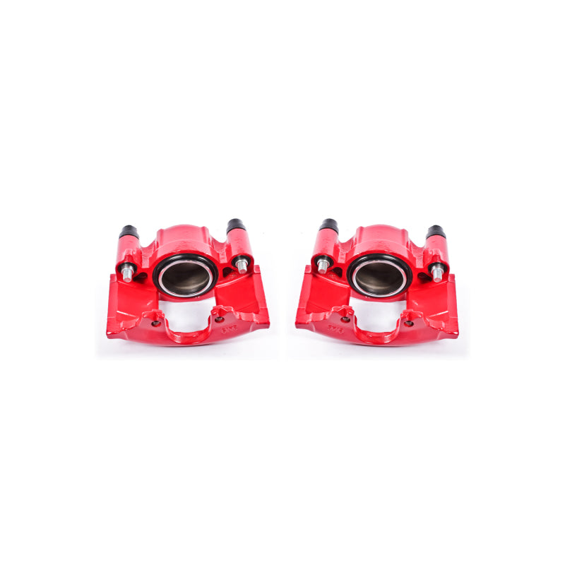 Power Stop 90-93 Cadillac Commercial Chassis Front Red Calipers w/o Brackets - Pair - 0