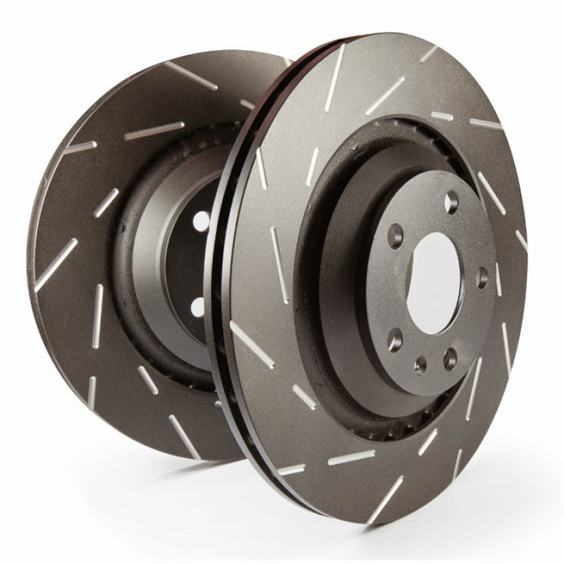 EBC 2017+ Honda Civic Coupe 2.0L USR Slotted Rear Rotors - 0