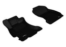3D MAXpider 2014-2018 Subaru Forester Kagu 1st Row Floormat - Black-1
