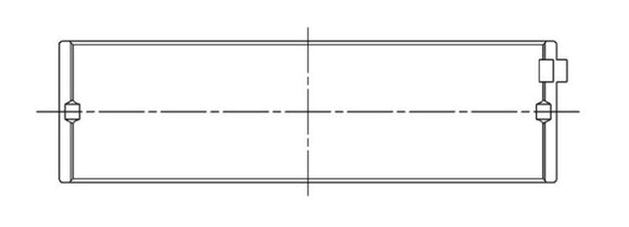 ACL Nissan VG30DETT 3.0L-V6 0.25 Oversized High Performance Main Bearing Set