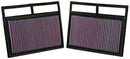 K&N Replacement Air Filter MERCEDES-BENZ CL600 5.5L-V12; 2003 (2 PER BOX)-1