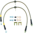 StopTech 02-05 WRX Stainless Steel Front Brake Lines-4