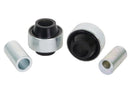 Whiteline Plus 10/08+ Mitsubishi Lancer CJ Anti-Lift/Caster Fr C/A - Lwr Inner Rear Bushing Kit-3
