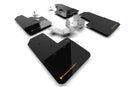 Rally Armor 21-25 Ford Bronco (Plstc Bmpr + RR - NO Rptr/Sprt) Blk Mud Flap w/Cy Orange Logo-1