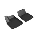 3D MAXpider 2022 Tesla Model X Kagu 1st Row Floormat - Black-1