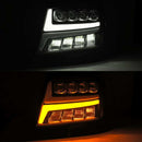 AlphaRex 07-13 Chevy Avalanche NOVA LED Proj Headlights Plank Style Matte Black w/Activ Light/DRL-4