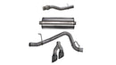 Corsa 2015-2020 GMC Yukon Denali XL 6.2L V8 3in Cat-Back Single Side Exit Twin 4in Black Tips-1