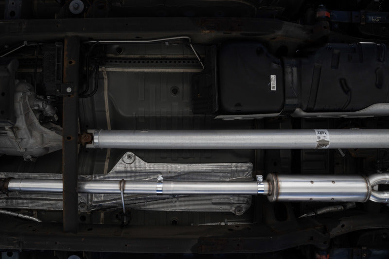 MBRP 19-21 Chevrolet Silverado 1500 5.3L 3in Cat Back w/ 2.5in OD Carbon Fiber Tips - T304 - 0