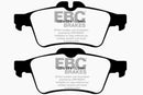 EBC 08-10 Chevrolet Cobalt 2.0 Turbo (SS) Redstuff Rear Brake Pads-6