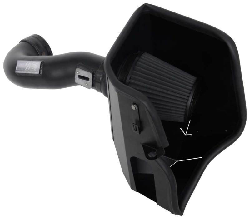 K&N 2019 Chevrolet Silverado 1500 5.3L V8 Black Performance Intake Kit - 0