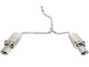 aFe Takeda Exhaust 304SS Dual Cat-Back w/ Polished Tips 13-17 Honda Accord  LX/EX/EX-L Sedan L4 2.4L-8