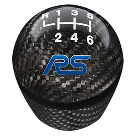 Ford Racing Focus RS Black Carbon Fiber Shift Knob 6 Speed - 0