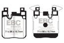 EBC 14+ BMW M3 3.0 Twin Turbo (F80) Yellowstuff Rear Brake Pads-6