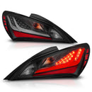 ANZO 10-13 Hyundai Genesis 2DR LED Taillights Smoke-17