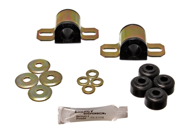 Energy Suspension 90-94 Mitsubishi Eclipse AWD Black 20mm Rear Sway Bar Bushings (Sway bar end link - 0