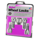McGard Wheel Lock Bolt Set - 4pk. (Cone Seat) M14X1.25 / 17mm Hex / 27.3mm Shank Length - Chrome-3