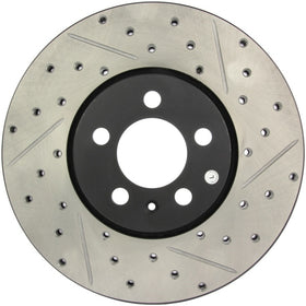 StopTech Slotted & Drilled Sport Brake Rotor - 0