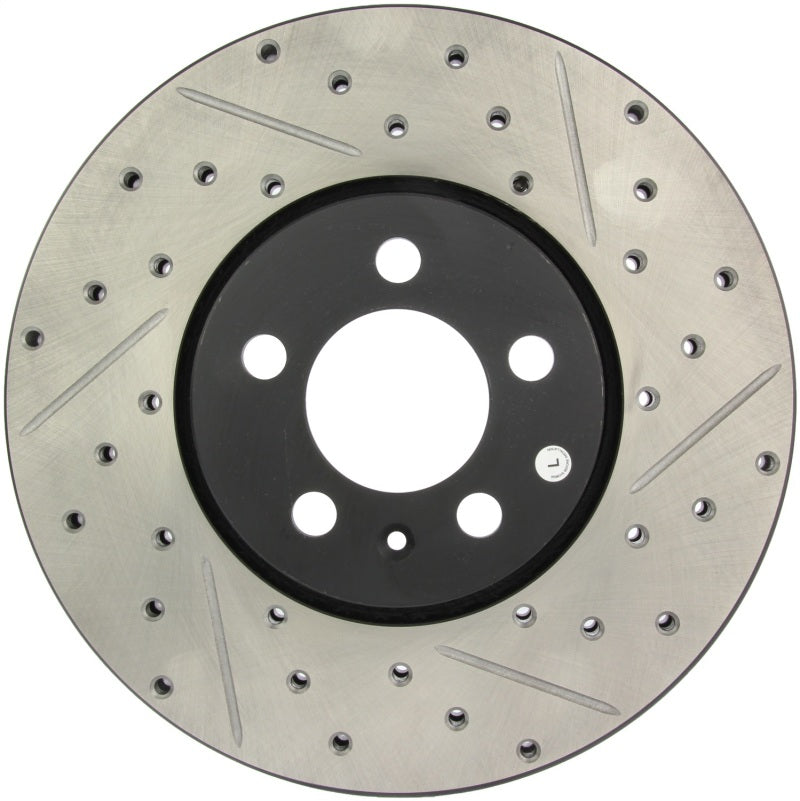 StopTech Slotted & Drilled Sport Brake Rotor - 0