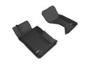 3D MAXpider 2016-2019 Mazda/Fiat Mx-5 Miata/124 Spider Kagu 1st Row Floormat - Black-1