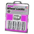 McGard Wheel Lock Nut Set - 4pk. (Cone Seat) M14X2.0 / 13/16 Hex / 2.25in. Length - Chrome-4