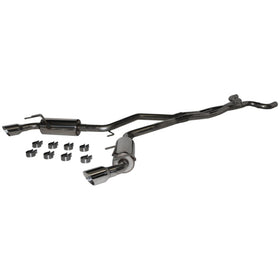 MBRP 2010 Chev Camaro V6 3.6L Dual Cat Back Round Tips   (11 Conv. MUST purchase mbrpAD1710) - 0