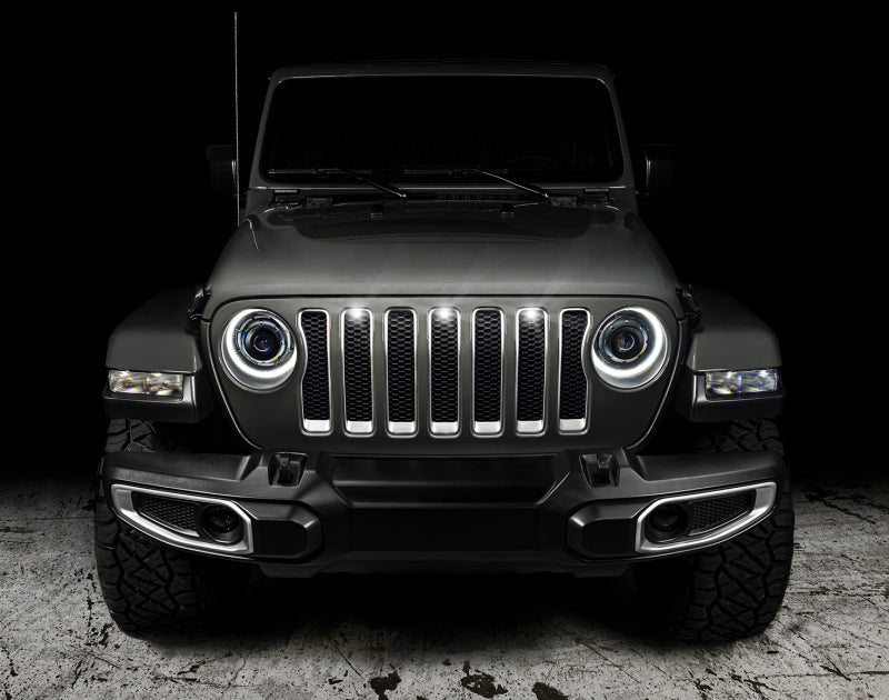 Oracle Pre-Runner Style LED Grille Kit for Jeep Wrangler JL - White