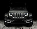Oracle Pre-Runner Style LED Grille Kit for Jeep Gladiator JT - White-3