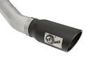aFe Atlas Exhausts 4in Cat-Back Aluminized Steel Exhaust Sys 2015 Ford F-150 V6 3.5L (tt) Black Tip-7