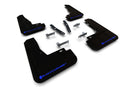 Rally Armor 22-24 Kia EV6 Black UR Mud Flap Blue Logo-1