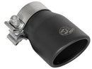 aFe MACH Force-Xp Axle-Back Exhaust System w/Black Tip 18-20 Jeep Wrangler L4-2.0T / V6-3.6L-8