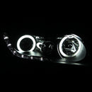 ANZO 2006-2011 Honda Civic Projector Headlights w/ Halo Black (CCFL)-6