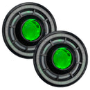 Oracle Oculus 7in ColorSHIFT Bi-LED Projector Headlights for Jeep Wrangler JK-28