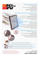 K&N 04-09 Honda S2000 2.2L L4 Cabin Air Filter-10