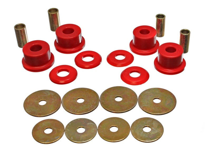 Energy Suspension 90-94 Mitsubishi Eclipse AWD Red Sub-Frame Bushing Set - 0