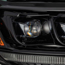 AlphaRex 19-21 Ford Ranger NOVA LED Proj Headlight Plnk Style Alpha Blk w/Activ Light/Seq Signal/DRL-10