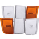 ANZO Corner Lights 1988-1993 Chevrolet C1500 Euro Corner Lights 4 Clear and 2 Amber 6pc-2
