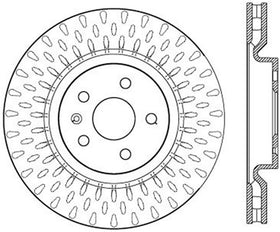 StopTech Slotted & Drilled Sport Brake Rotor