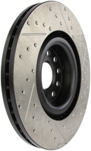 StopTech 09 VW Passat CC / 06-09 Passat Slotted & Drilled Right Front Rotor-10