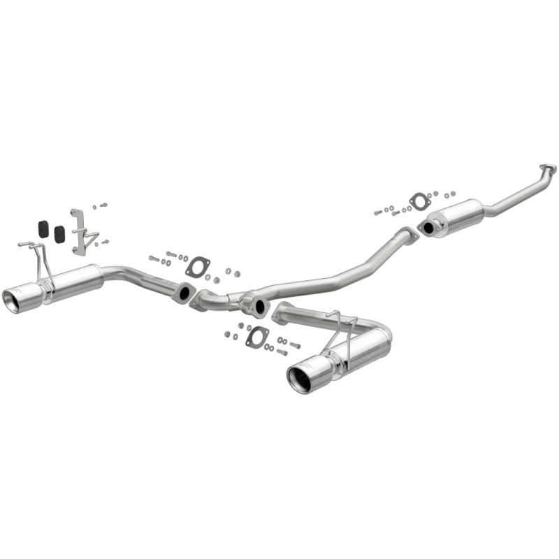 MagnaFlow 16-18 Honda Civic L4 2.0L Street Series Cat-Back Exhaust w/ Polished Tips - 0