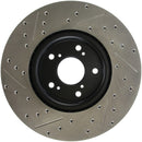 StopTech 04-08 Acura TL (Brembo Caliber) SportStop Slotted &amp; Drilled Left Front Rotor-11