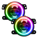 Oracle Jeep Wrangler JK/JL/JT High Performance W LED Fog Lights - ColorSHIFT - Dynamic-1