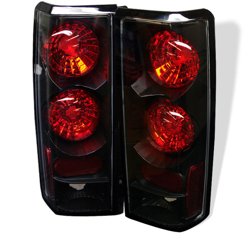 Spyder Chevy Astro/Safari 85-05 Euro Style Tail Lights Black ALT-YD-CAS85-BK - 0