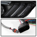 Spyder 15-18 Ford Focus Projector Headlights - Seq Turn Light Bar - Black PRO-YD-FF15-LBSEQ-BK-8