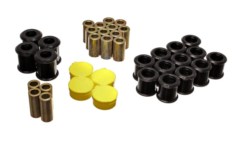 Energy Suspension 89-94 Nissan 240SX (S13) Black Rear Control Arm Bushing Set - 0