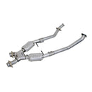 BBK 96-98 Mustang 4.6 GT High Flow X Pipe With Catalytic Converters - 2-1/2-3