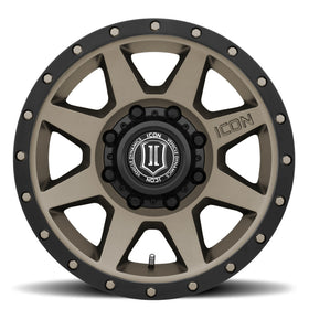 ICON Rebound HD 18x9 8x170 6mm Offset 5.25in BS 125mm Bore Bronze Wheel - 0